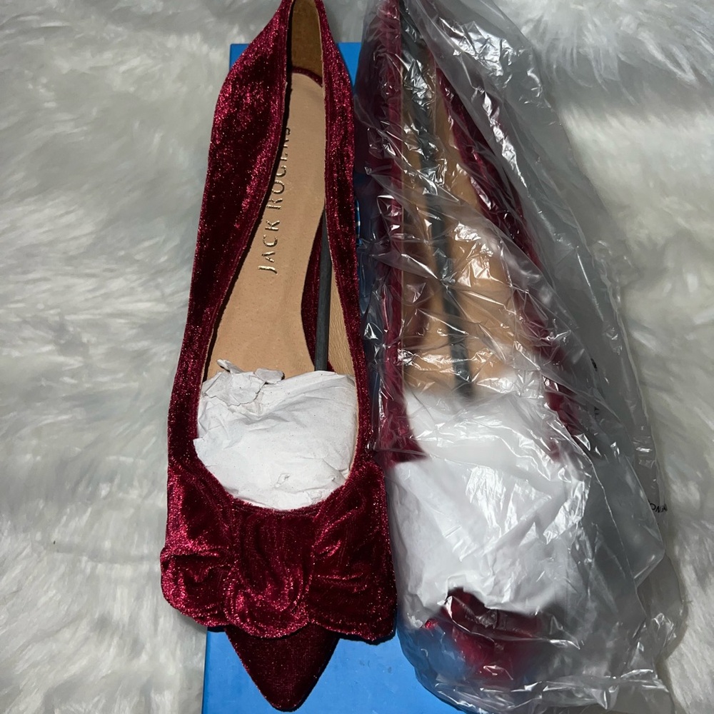 Jack Rogers Bordeaux Heidi Flat